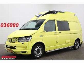 Schade bestelwagen Volkswagen Transporter 2.0 TDI 205 PK DSG RTW Ambulance LED Leder Cruise PDC 2019/10
