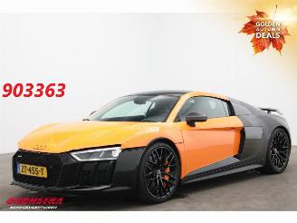 damaged passenger cars Audi R8 Plus 5.2 FSI quattro Carbon Keramik Laser B&O Camera Akrapovic 2017/3