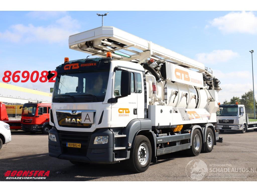MAN TGS 28.470 Kroll Saug Druck Combi 6X2 38.679 km!