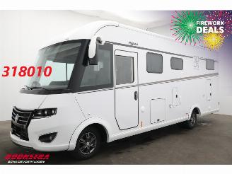 krockskadad bil camper Frankia  Platin Pure i7400 GD 519 CDI 9G-T **NIEUW/NEU** Level Solar Hefbed Single Beds ACC 2024/9