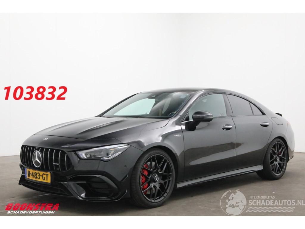 Mercedes Cla-klasse AMG 45 S 4MATIC+ Schalensitze Edition 1 Aero ACC Burmster Camera SHZ