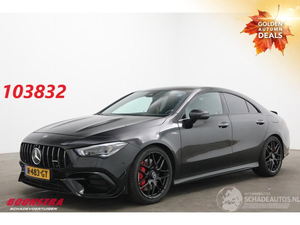 Mercedes Cla-klasse AMG 45 S 4MATIC+ Schalensitze Edition 1 Aero ACC Burmster Camera SHZ