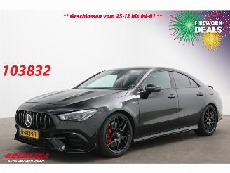 bruktbiler auto Mercedes Cla-klasse AMG 45 S 4MATIC+ Schalensitze Edition 1 Aero ACC Burmster Camera SHZ 2020/5