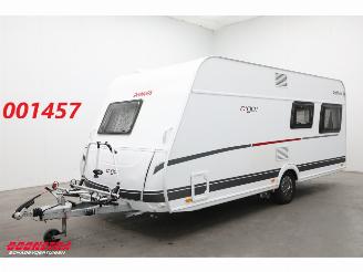 krockskadad bil caravan Dethleffs  C'go 495 FR Mover Luifel Fietsendrager Frans Bed Douche 2018/4