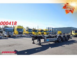 Unfall Kfz Auflieger Veldhuizen  Portmaster PM-3-S Ausziehbar 20-45 ft. BY 2021 2021/10