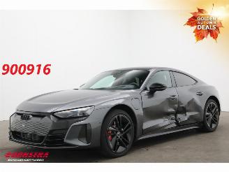 krockskadad bil auto Audi E-tron RS 93 kWh 360° B&O Matrix Memory Ventilatie ACC Pano 2023/1