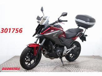 Vaurioauto  motor cycles Honda  NC 750X ABS Topkoffer 2019/12