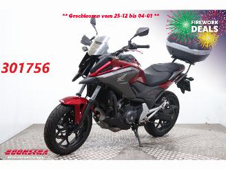 dommages motocyclettes  Honda  NC 750X ABS Topkoffer 2019/12