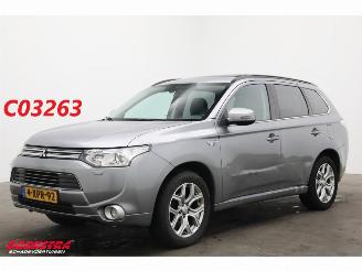 Damaged car Mitsubishi Outlander 2.0 PHEV Instyle Schuifdak Leder Navi Clima Cruise Camera SHZ AHK 2014/10