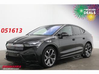 skadebil auto Skoda Enyaq 80 RS LED ACC Memory HUD Pano LRHZ 2022/10