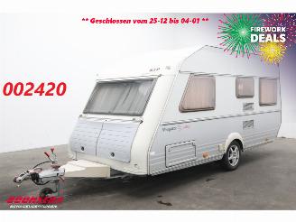 Vaurioauto  caravans Kip  Nagivator 44TDB Frans Bed Ringverwarming 2003/6