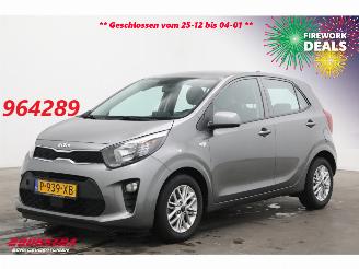 krockskadad bil auto Kia Picanto 1.0 DPi DynamicLine Bluetooth Airco Cruise Camera 2022/7