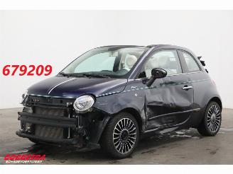 skadebil auto Fiat 500C 0.9 TwinAir Turbo Riva Leder Beats Navi Clima PDC 47.497 km! 2016/11