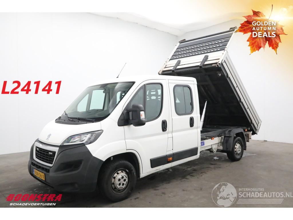 Peugeot Boxer 2.0 HDI DreiseitenKipper DoKa 7-Pers. Leder Bluetooth Airco AHK