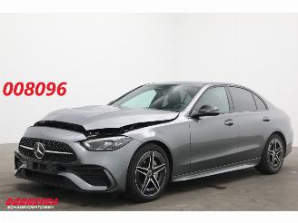 krockskadad bil auto Mercedes C-klasse 200 4MATIC 9G-Tronic AMG LED Clima Camera SHZ 2023/9