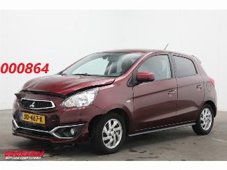 Unfallwagen Mitsubishi Space-star 1.0 Intense Airco Radio 72.995 km! 2016/2