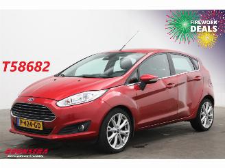 krockskadad bil auto Ford Fiesta 1.0 EcoBoost Automaat Titanium Clima Cruise Bluetooth PDC 95.323 km! 2017/2