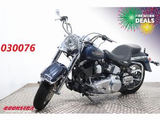krockskadad bil motor Harley-Davidson  FLSTC Heritage Softail Classic Python BY 2008 2008/1
