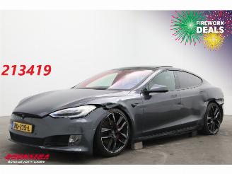 krockskadad bil auto Tesla Model S 75 Base Pano LED Leder ACC LRHZ 2017/11