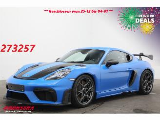 Voiture accidenté Porsche 718 Cayman GT4 RS 4.0 Weissach Lift Carbon Sport Chrono 2024/8