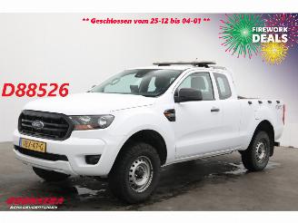 krockskadad bil bedrijf Ford Ranger 2.0 EcoBlue XL Super Cab 4WD Airco Cruise AHK 130.122 km! 2019/9