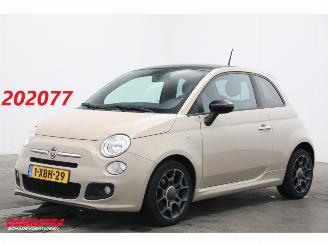 damaged passenger cars Fiat 500 0.9 TwinAir Turbo 500S Airco Halfleder LMV 101.006 km! NAP 2014/5
