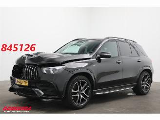 krockskadad bil auto Mercedes GLE AMG 53 4MATIC+ Pano LED ACC Burmester 360° AHK 2022/11