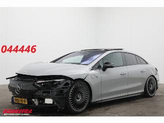 damaged passenger cars Mercedes EQE AMG 53 4MATIC+ 90 kWh Pano 360° HUD AR Burmester 830 km!! 2025/6