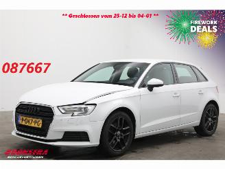 Schadeauto Audi A3 Sportback 1.0 TFSI Pro Line Leder BiXenon Navi Clima Cruise SHZ PDC 2018/4