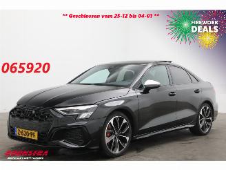 krockskadad bil auto Audi S3 Limousine 2.0 TFSI quattro Pano B&O Camera Nappa ACC SHZ 2020/12