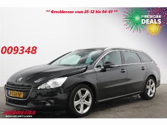 krockskadad bil auto Peugeot 508 SW 2.2 HDi 204 PK Aut. GT Pano Navi Clima Cruise SHZ PDC AHK 2013/4