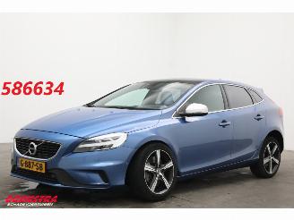 Unfallwagen Volvo V-40 1.5 T3 Aut. R-Design LED H/K Leder Navi Clima Cruise Camera SHZ PDC AHK 2019/11