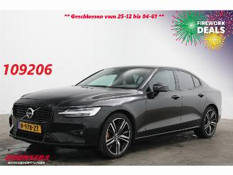 krockskadad bil auto Volvo S-60 2.0 B5 R-Design LED ACC H/K Memory 360° LRHZ SHZ 2021/4