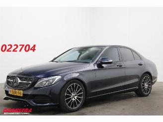 Damaged car Mercedes C-klasse 220 CDI 7G-Tronic LED ACC Airmatic Camera AHK 2014/6
