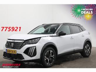 krockskadad bil auto Peugeot e-2008 EV GT 54 kWh LED ACC Navi Clima Camera 2024/8