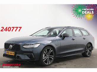 Vaurioauto  passenger cars Volvo V-90 T8 Plug-in hybrid AWD Ultra Dark Pano LED ACC B&W 360° Memory AHK 2025/7