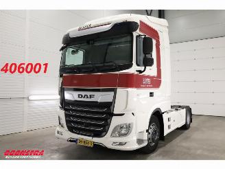 krockskadad bil vrachtwagen DAF XF 480 FT ACC Standairco 370.921 km! 2022/5
