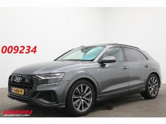 krockskadad bil auto Audi Q8 55 TFSI Quattro S-Line Pano LED ACC HUD Memory 360° Lucht 2019/10