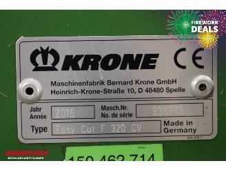 Krone  Easycut F320 Frontmaaier Maaimachine BY 2016 picture 15