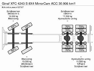 GINAF  4243 S 8X4 MirrorCam ACC 30.906 km!! picture 43