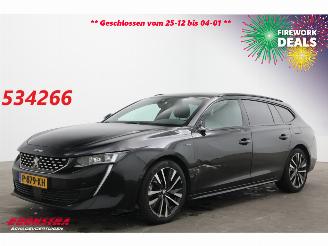 krockskadad bil auto Peugeot 508 SW 1.6 HYbrid GT LED ACC Navi Clima Camera SHZ AHK 2022/4