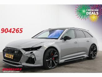 Schadeauto Audi Rs6 Avant 4.0 TFSI Quattro Urban Ceramic 305 km/h Pano ACC Memory Eventuri Intake 2021/1