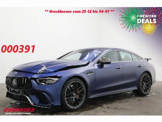 krockskadad bil auto Mercedes AMG 63 S 4MATIC+ Burmester Memory ACC 360° Carbon 2020/2