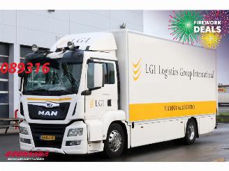 krockskadad bil vrachtwagen MAN TGS 18.320 Full Air LBW Dhollandia Camera Navi 2017/4