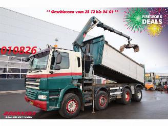 Tweedehands vrachtwagen GINAF  4241 S 8X4 Kipper HMF 1643 Z2 Kran Euro 5 2009/3