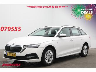 skadebil auto Skoda Octavia Combi 1.0 e-TSI DSG Business Edition Virtual Navi Clima Cruise Camera 2021/1