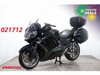 krockskadad bil motor Kawasaki GTR 1400 ABS Dominator Heizgriffe 3X Koffer 2009/3