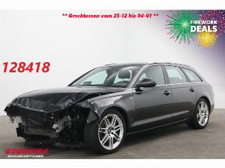 krockskadad bil auto Audi A6 Avant 3.0 TDI Quattro S-Line ACC Navi Clima Camera SHZ PDC AHK 2013/5