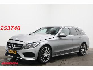 Auto incidentate Mercedes C-klasse Estate 300 CDI HYBRID Prestige AMG LED Leder Burmester SHZ PDC 2015/8