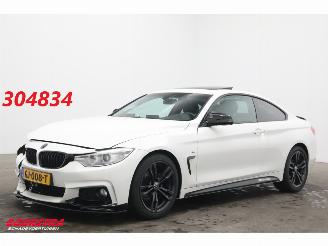Schadeauto BMW 4-serie Coupé 420i Aut. M-Sport Schuifdak BiXenon Navi Clima Cruise SHZ 175.242 km! 2015/6